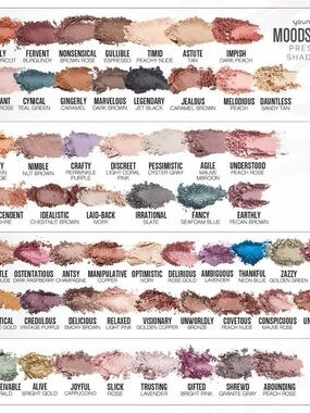 LOT OF 10 Moodstruck Pressed Eye Shadow - Assorted Random Shades